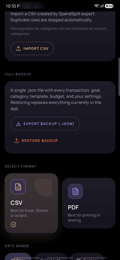 SpendSplit screenshot 8